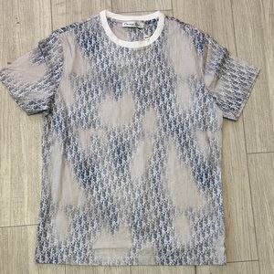 Dior Monogram Blue and White Tee (Copy)